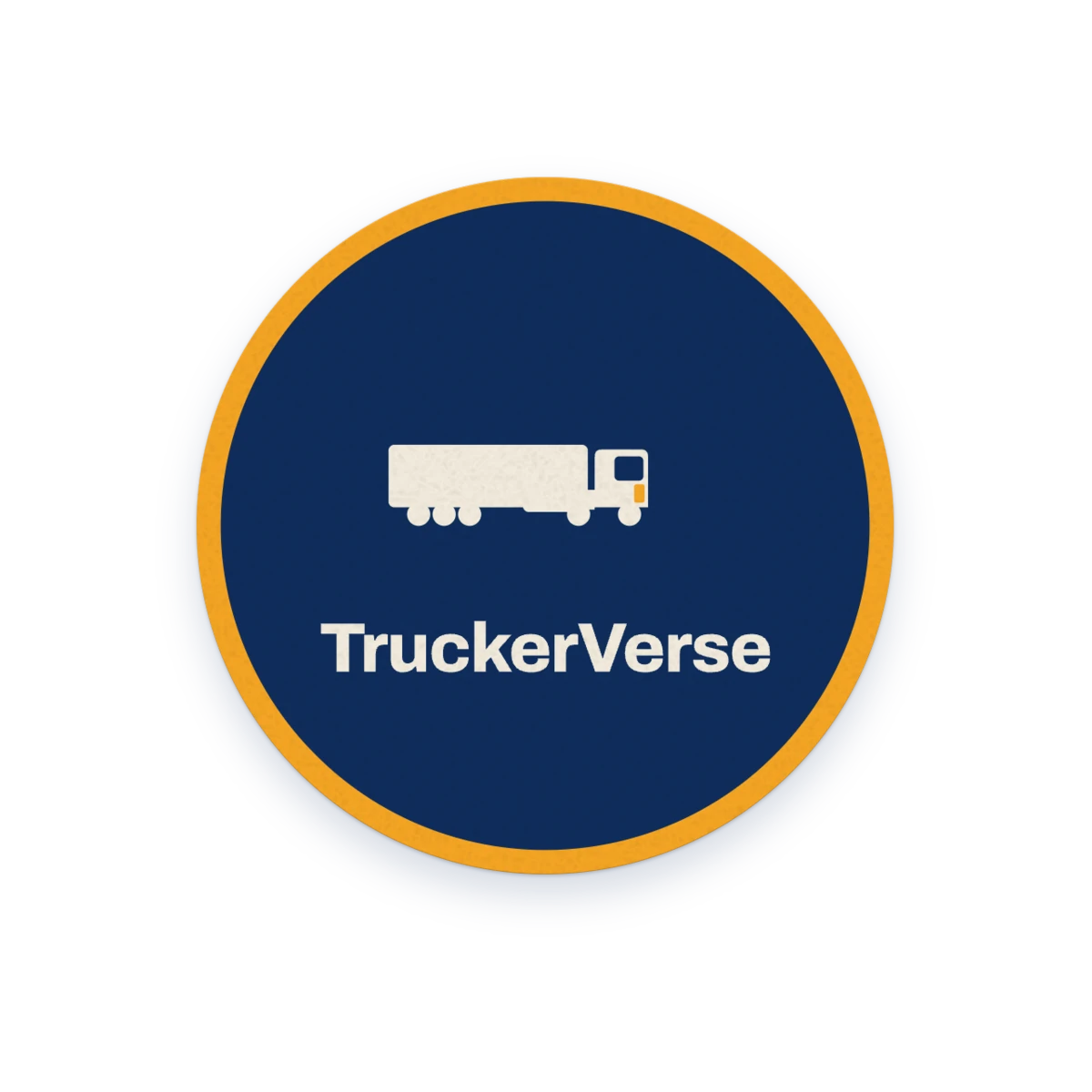 Geborduurd TruckerVerse-embleem